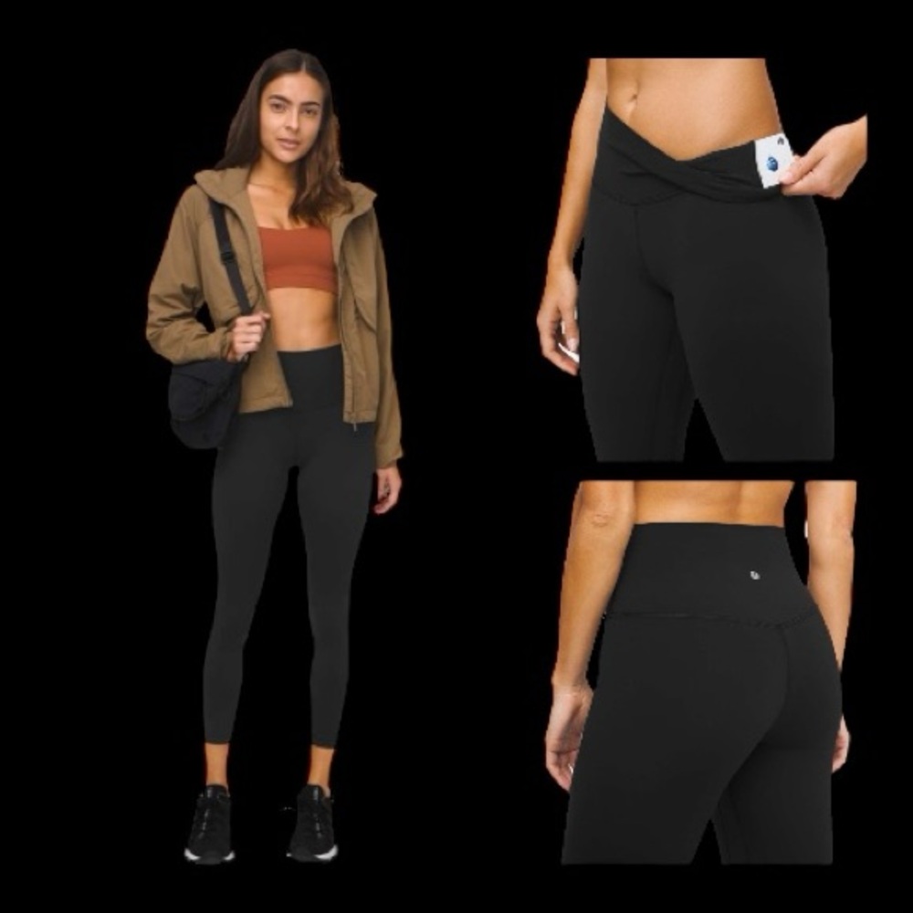 Lululemon Align Pant II 25" Black Sz 2